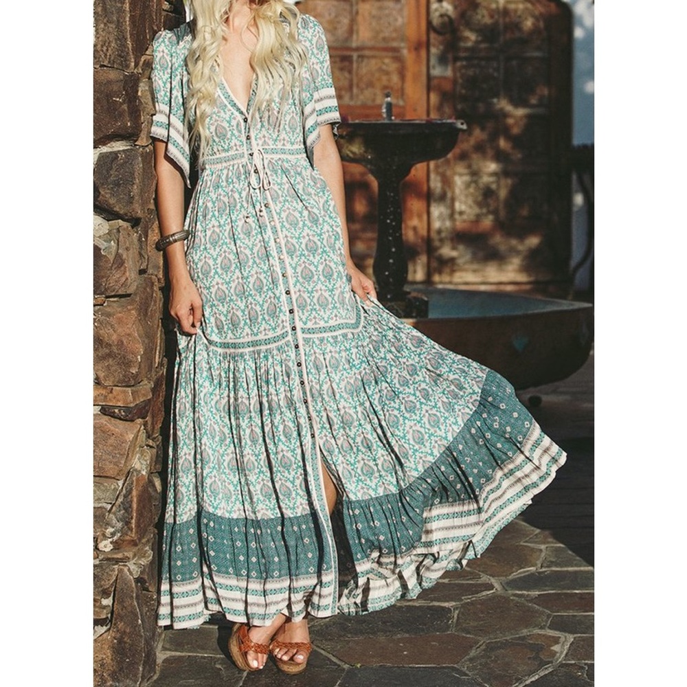 Spell & The Gypsy Collective Sage Oracle Dress - S
